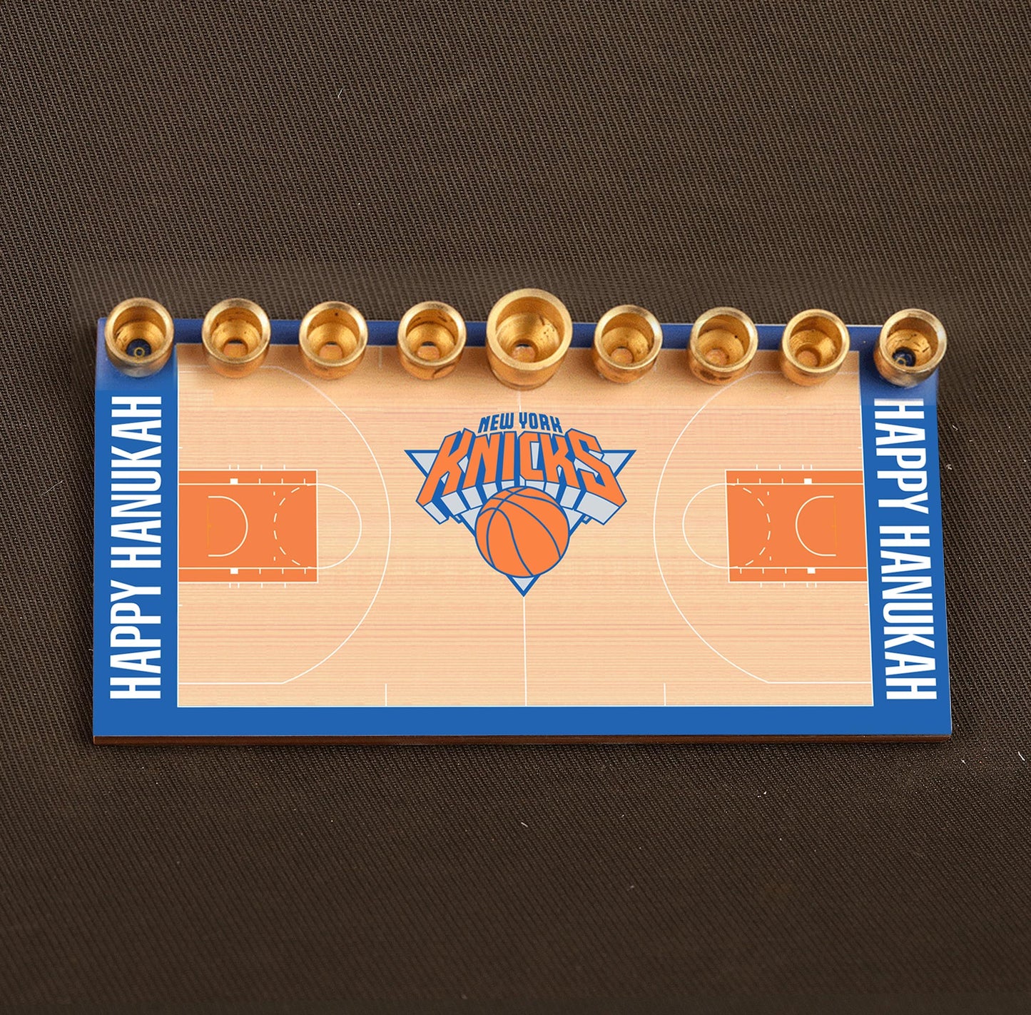 NBA Basketball menorah