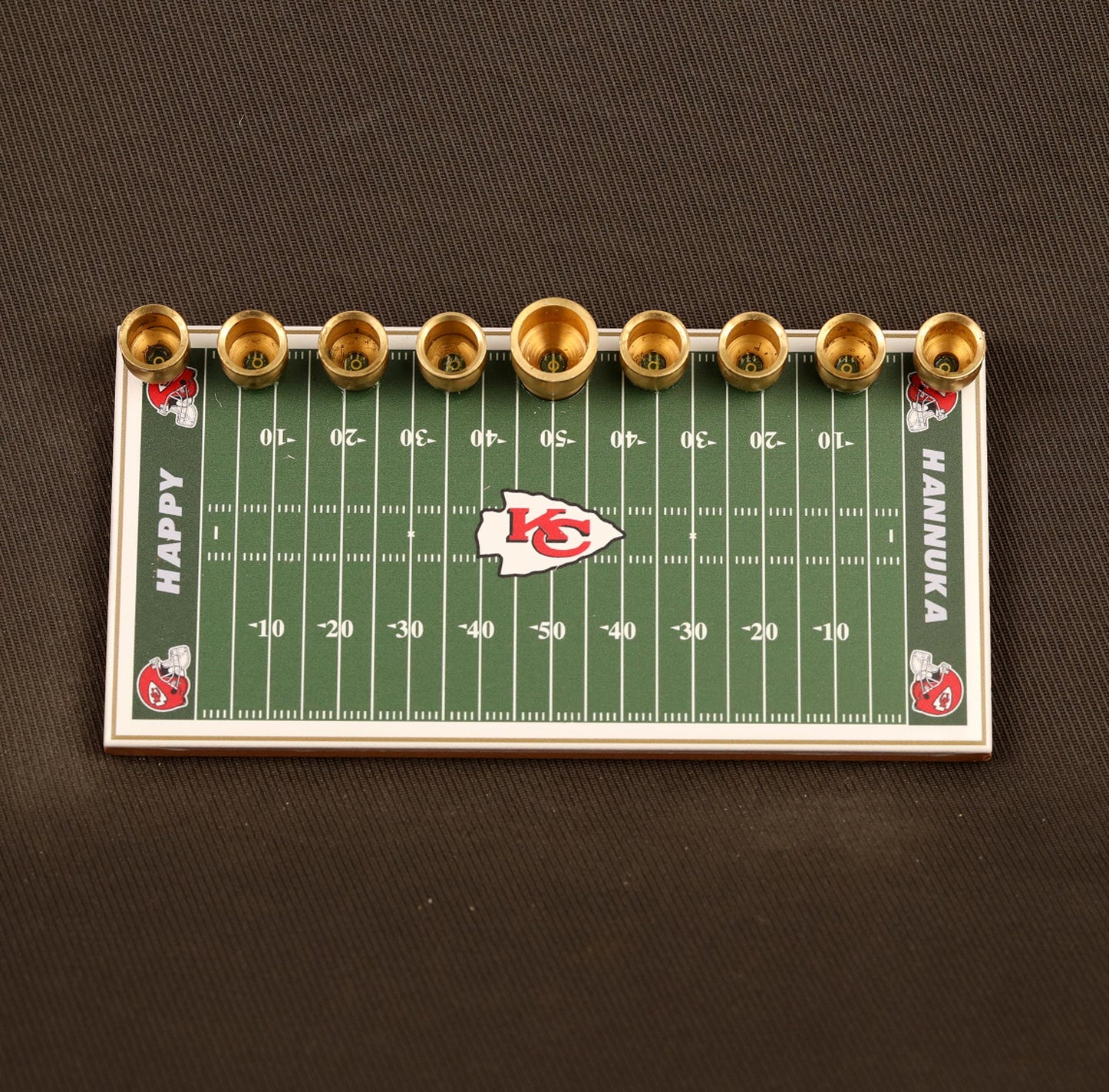 Kansas City Chiefs Football Menorah
