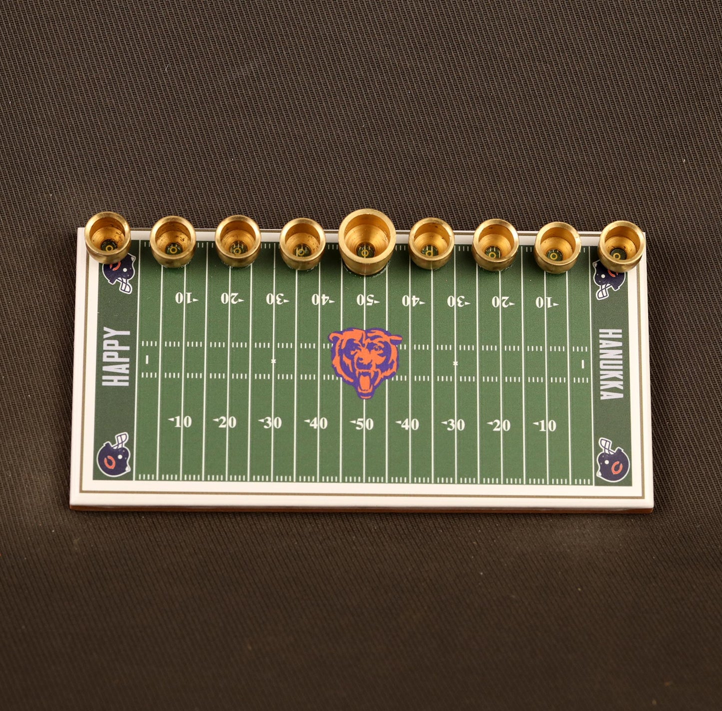 Chicago Bears Football Menorah