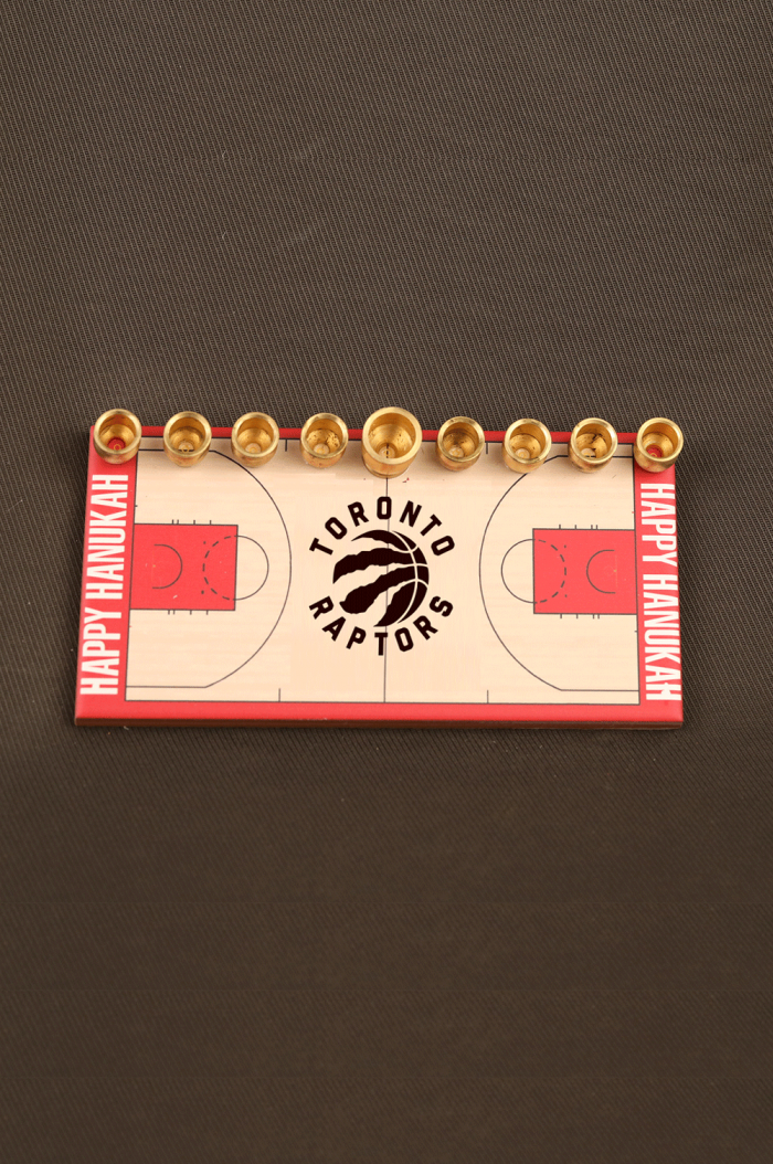 toronto raptors menora