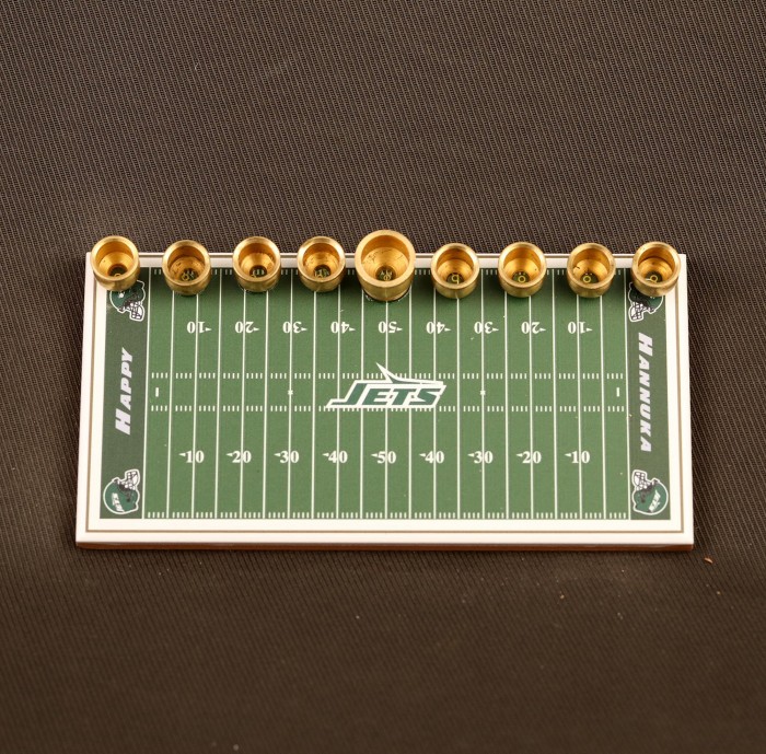 New York Jets Football Menorah