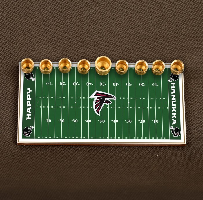 Atlanta Falcons Football Menorah