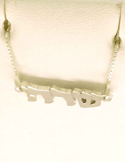 Hebrew Name Necklaces