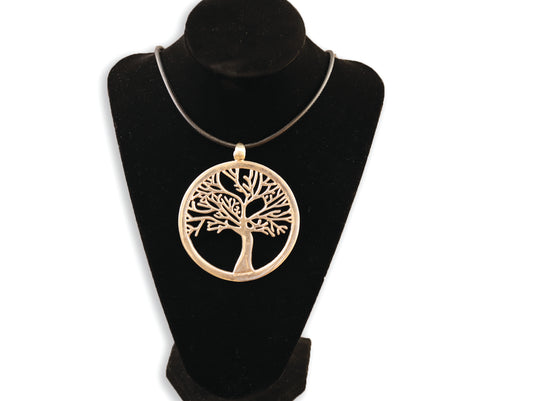 Tree of Life - 5 inch sterling silver - Necklace