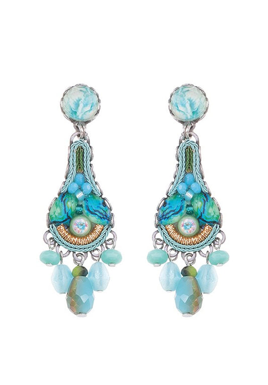 Ayala Bar-Clear water haze earrings