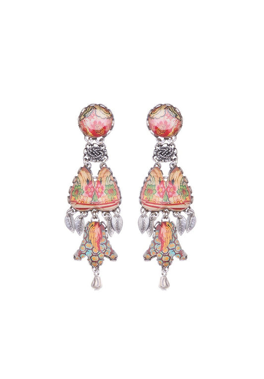 Ayala Bar-Coral cave,rio earrings.
