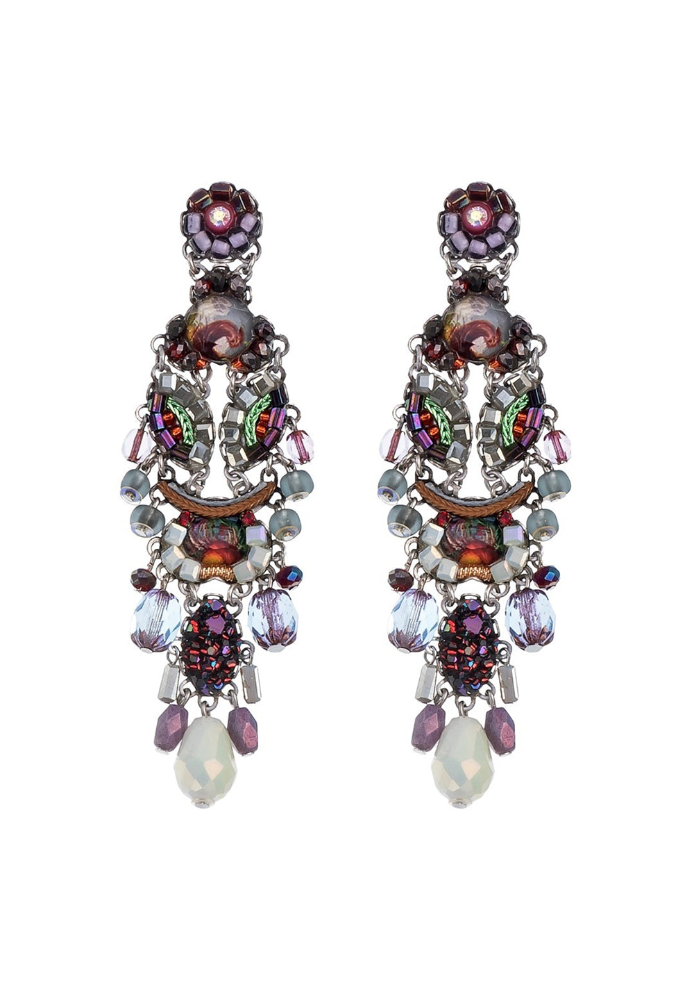 Ayala Bar-Hawthorn vine earrings
