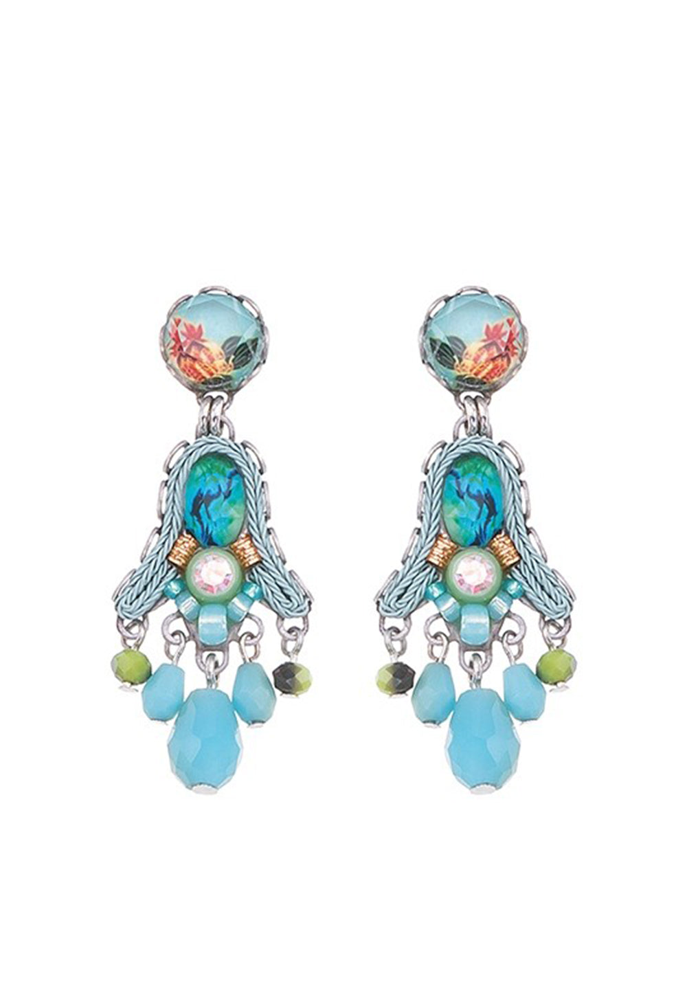 Ayala Bar-Clear water,dolly earrings.