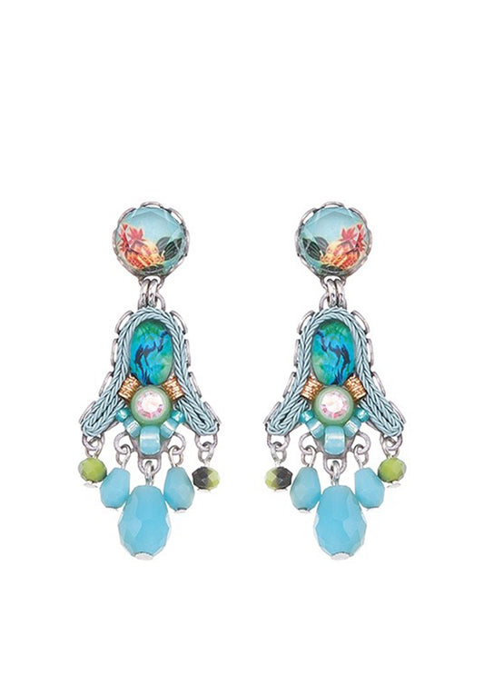Ayala Bar-Clear water,dolly earrings.