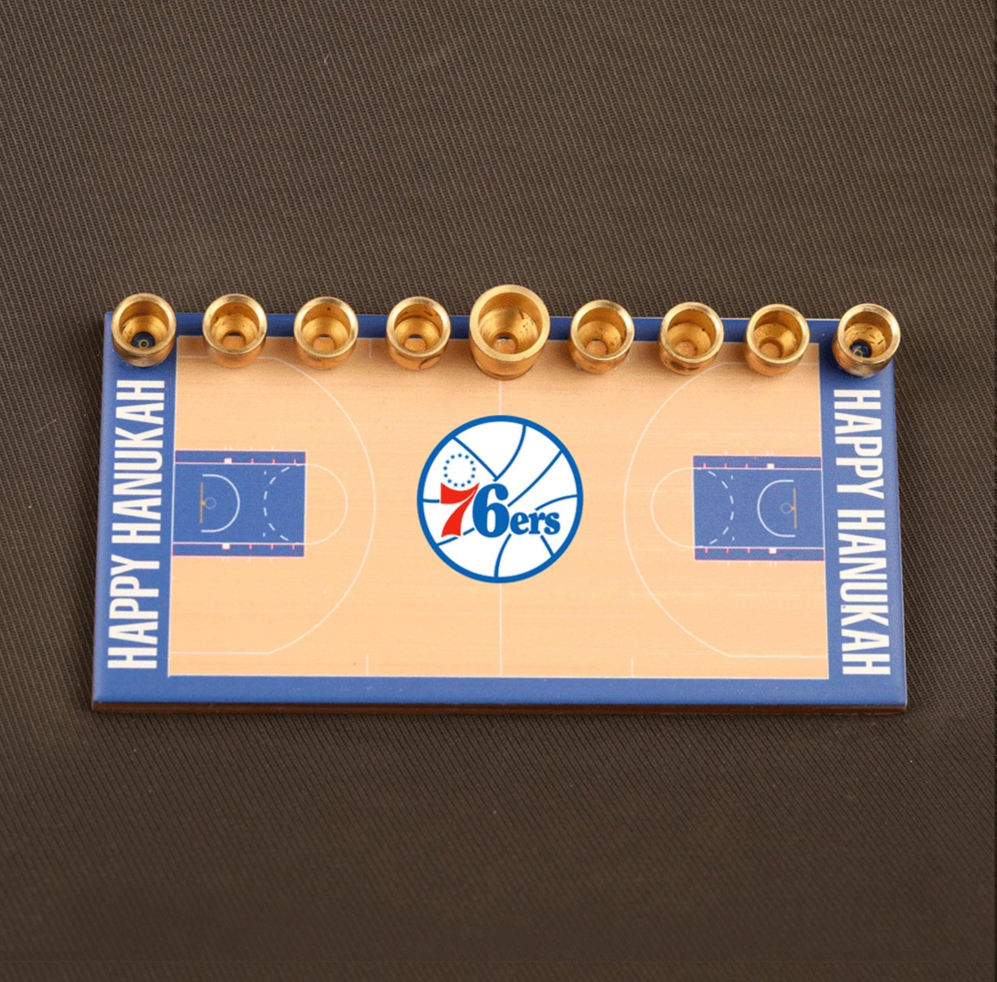NBA Basketball menorah