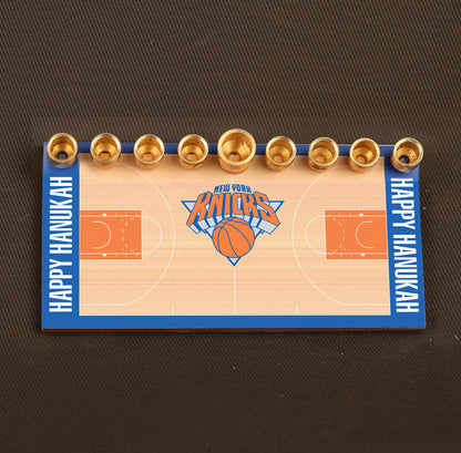 Detroit Pistons Basketball Menorah