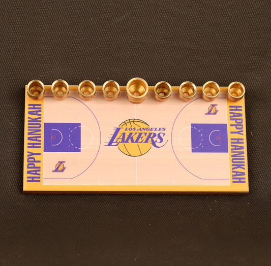 NBA Basketball menorah
