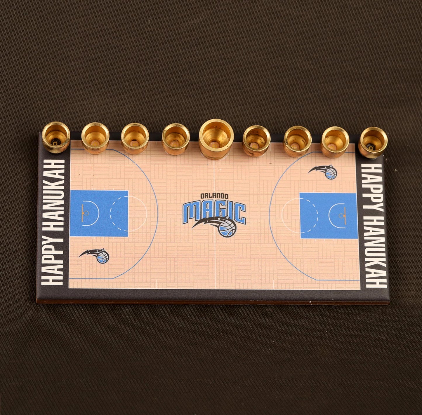 Toronto Raptors Basketball Menorah