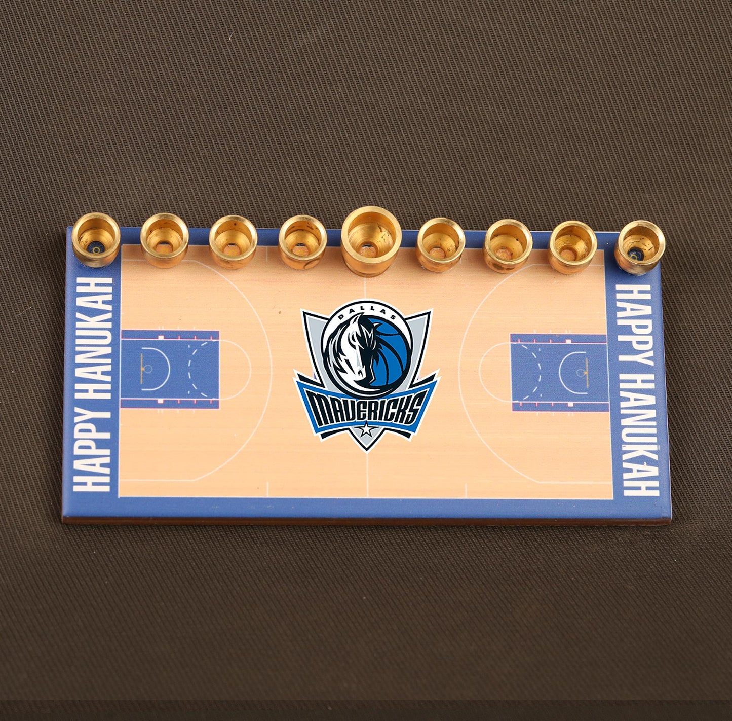 Dallas Mavericks Basketball Menorah