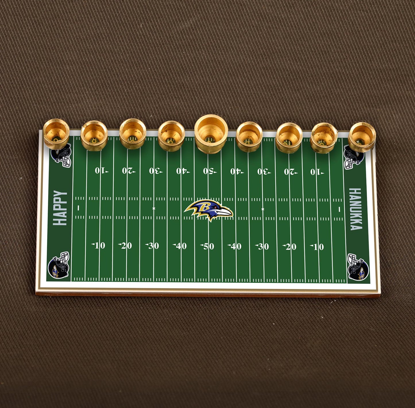 Baltimore Ravens Football menorah