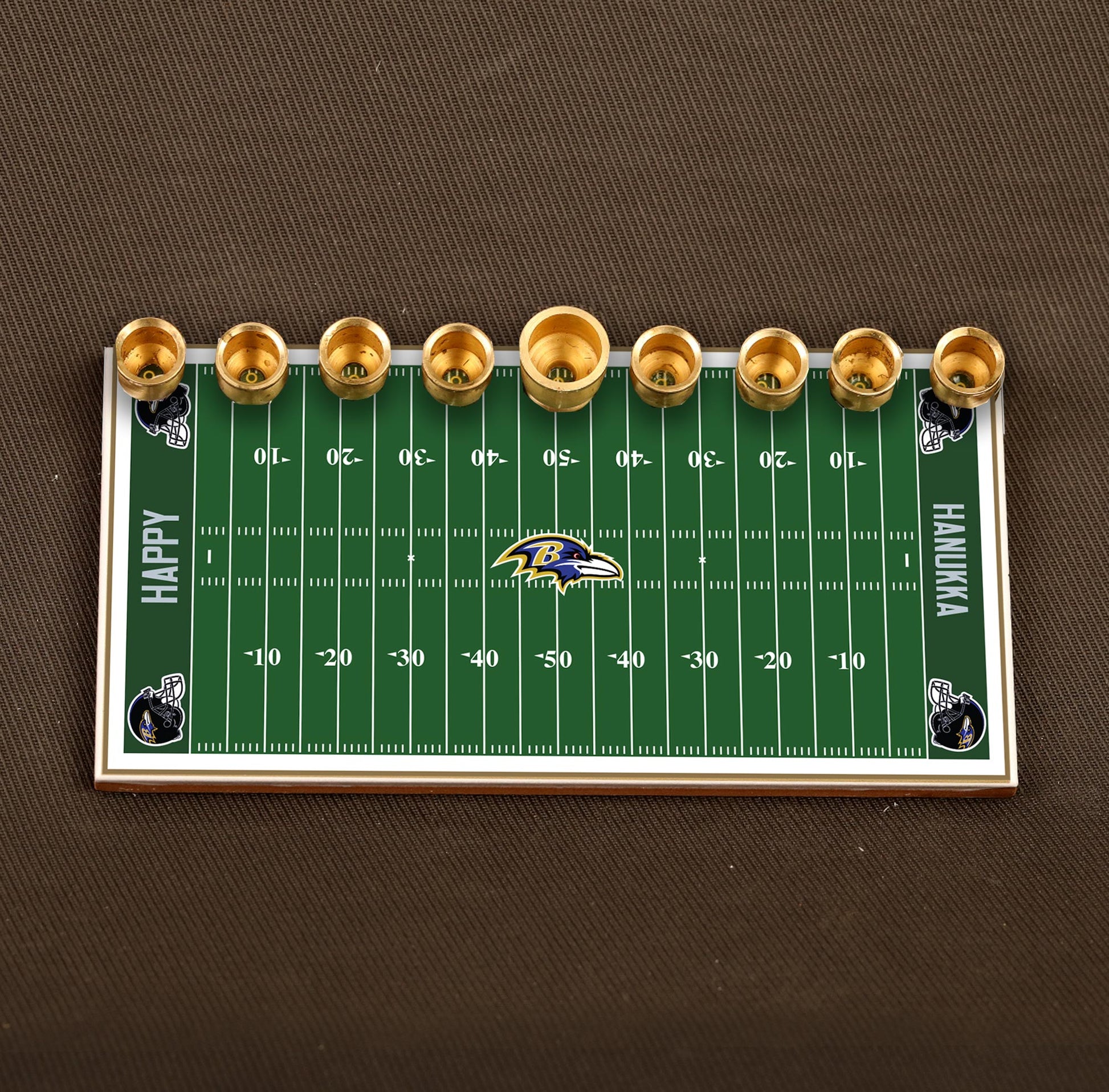 Baltimore Ravens Football menorah