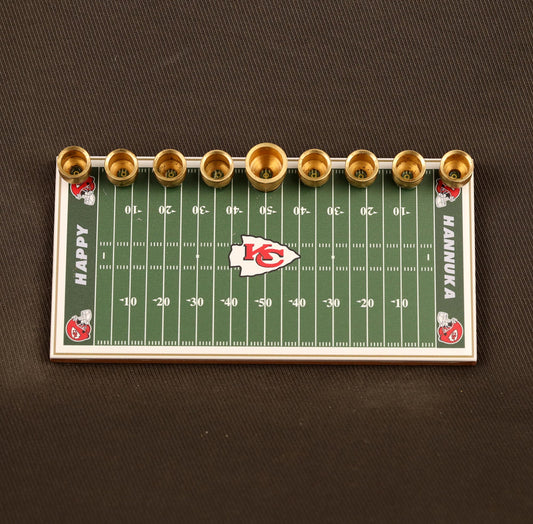 Kansas City Chiefs Football Menorah