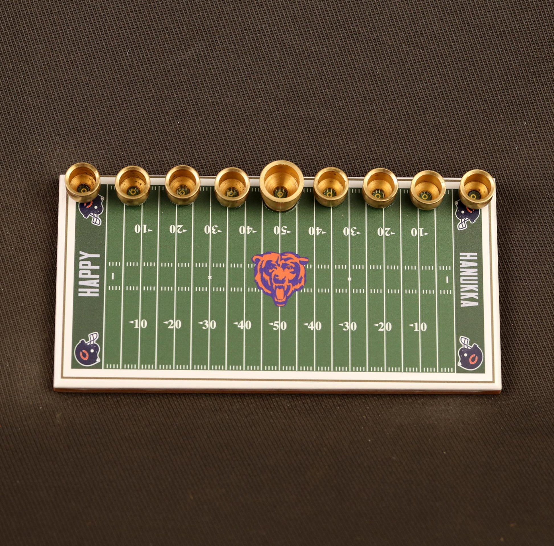 Chicago Bears Football Menorah