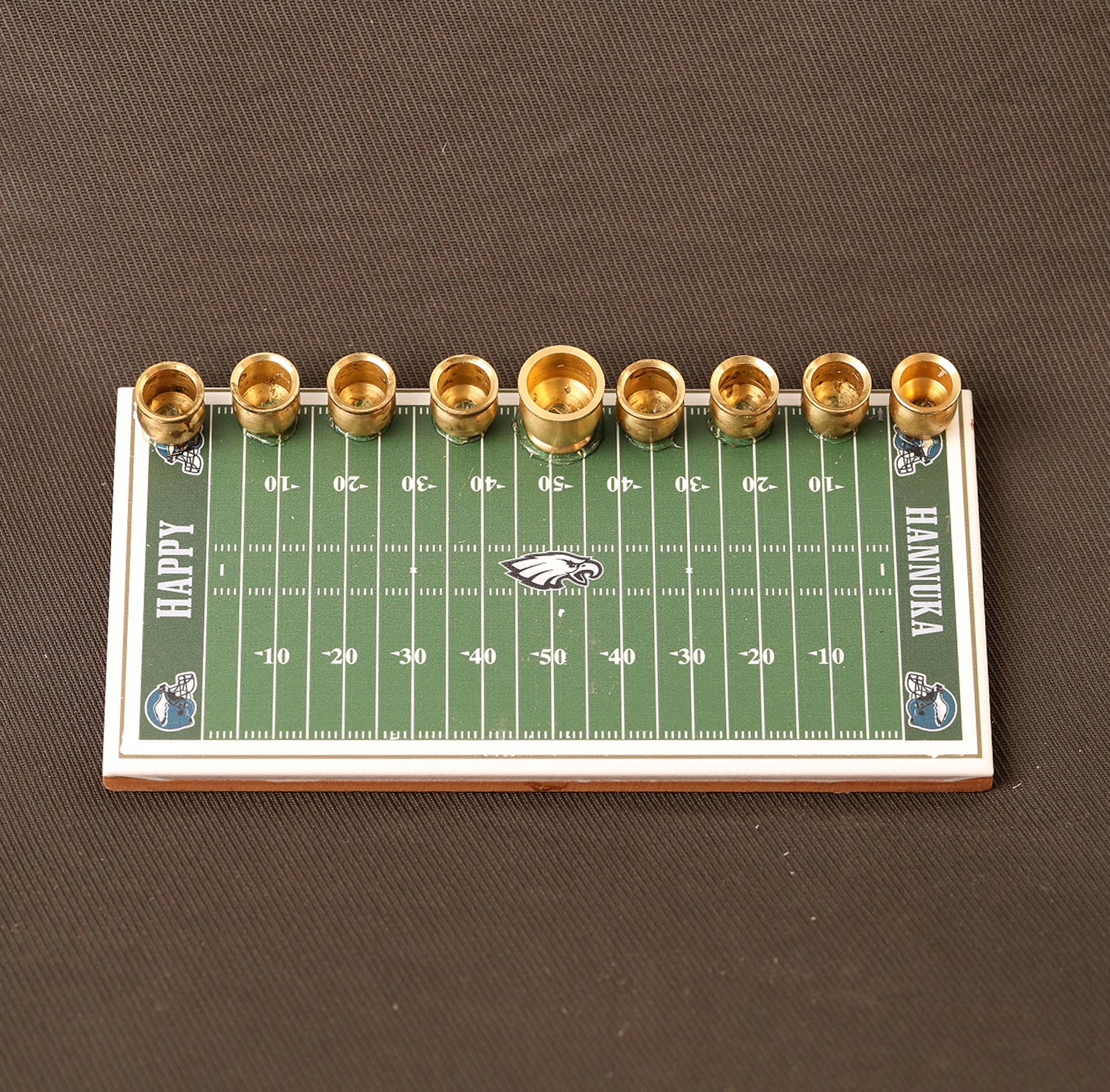 Philadelphia Eagles Football Menorah