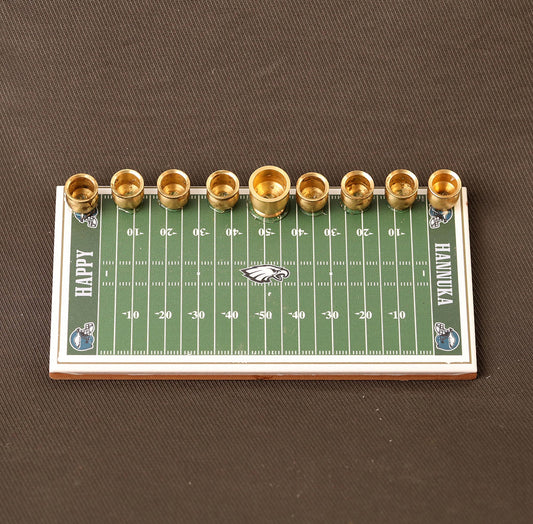 Philadelphia Eagles Football Menorah