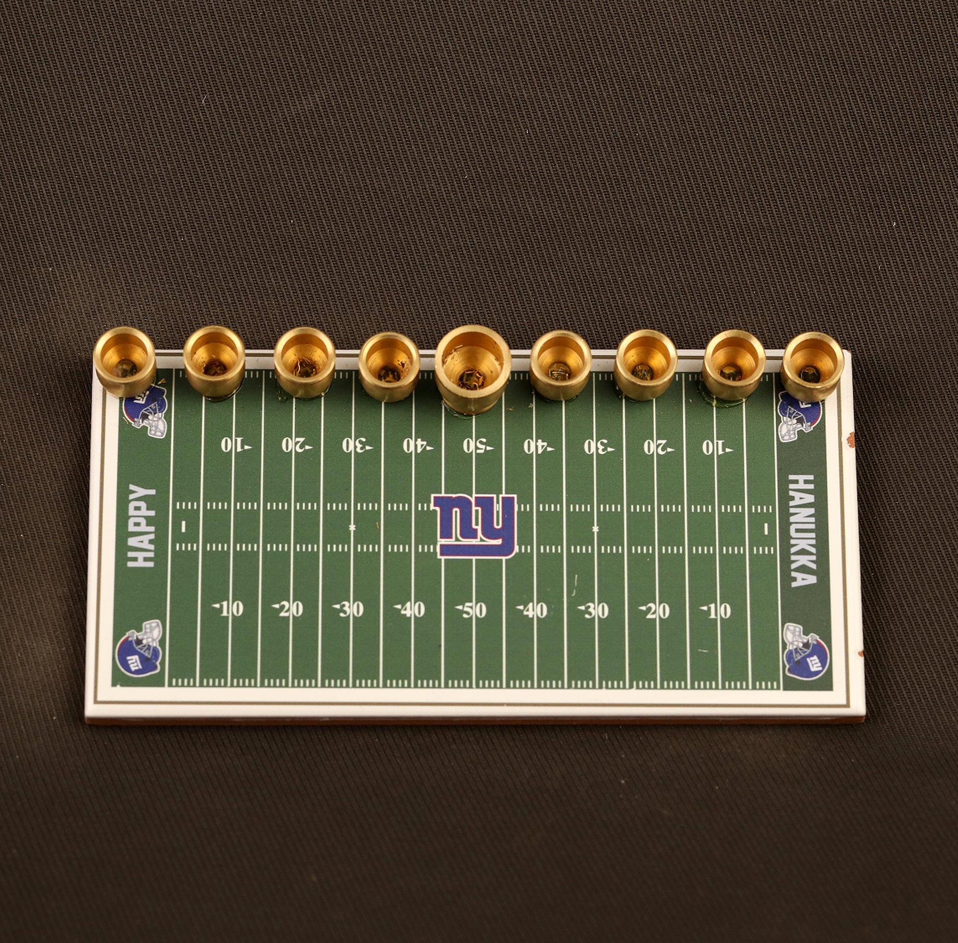 New York Giants Football Menorah