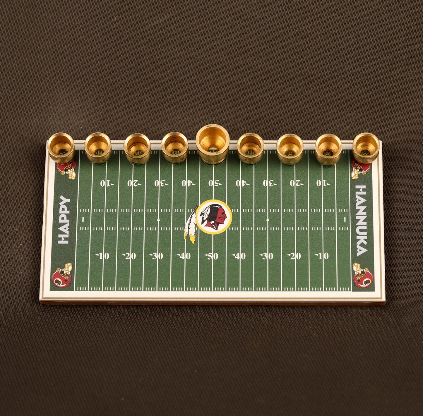 Washington Redskins Football Menorah