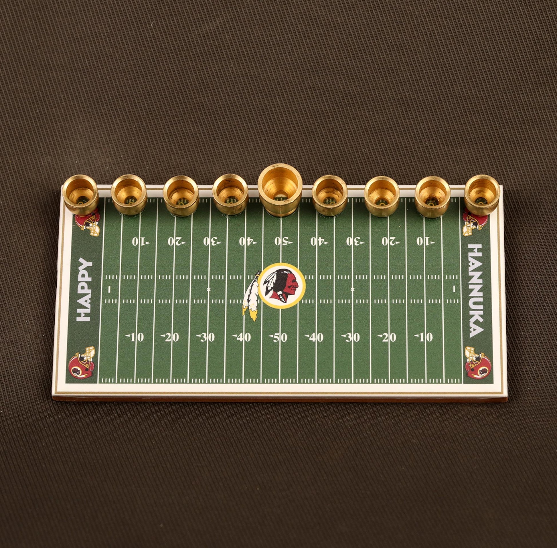 Washington Redskins Football Menorah