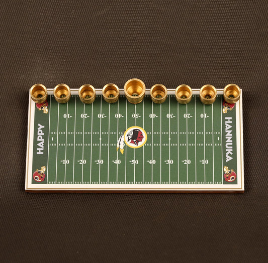 Washington Redskins Football Menorah