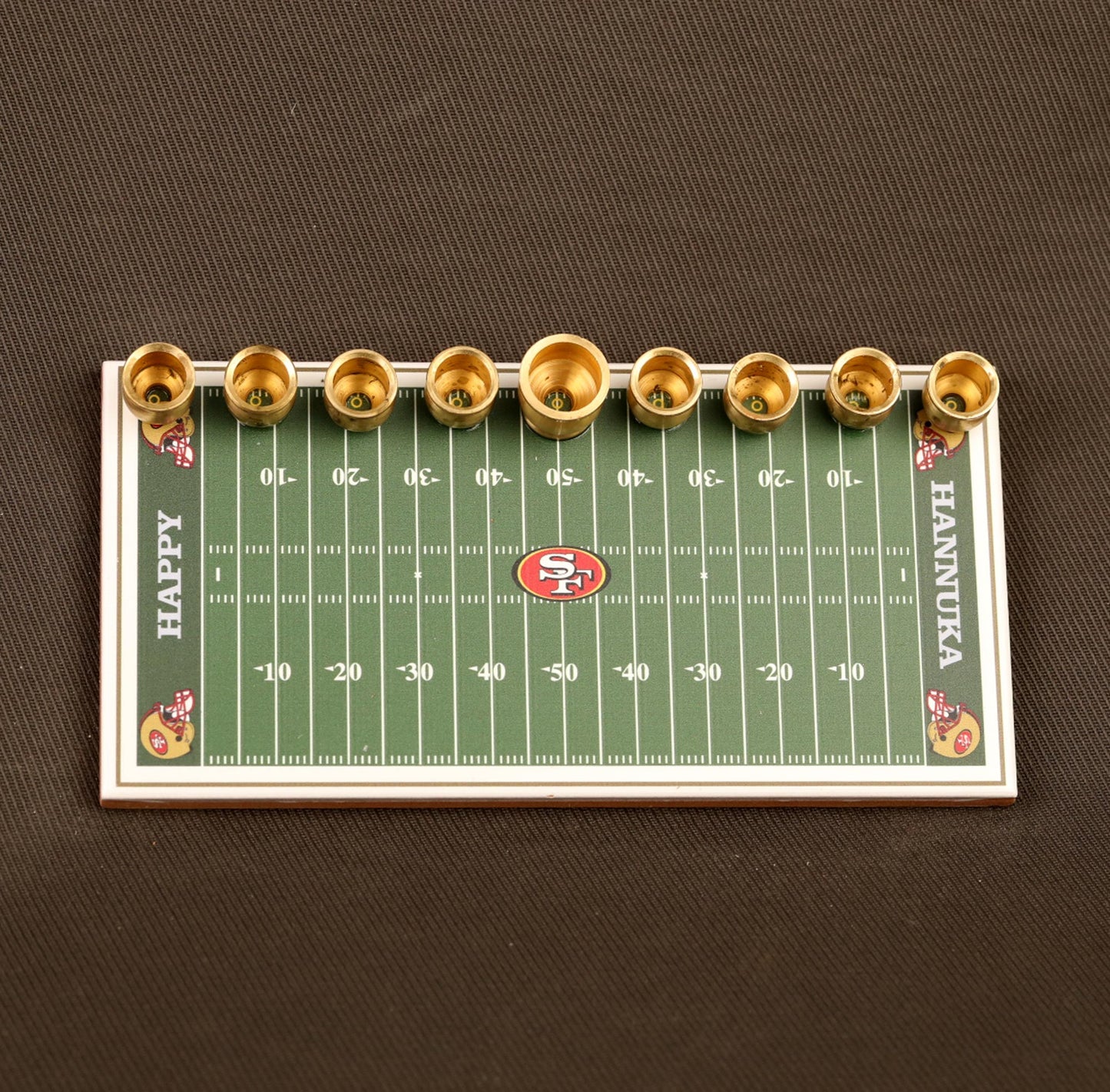 San Francisco 49ers Football Menorah