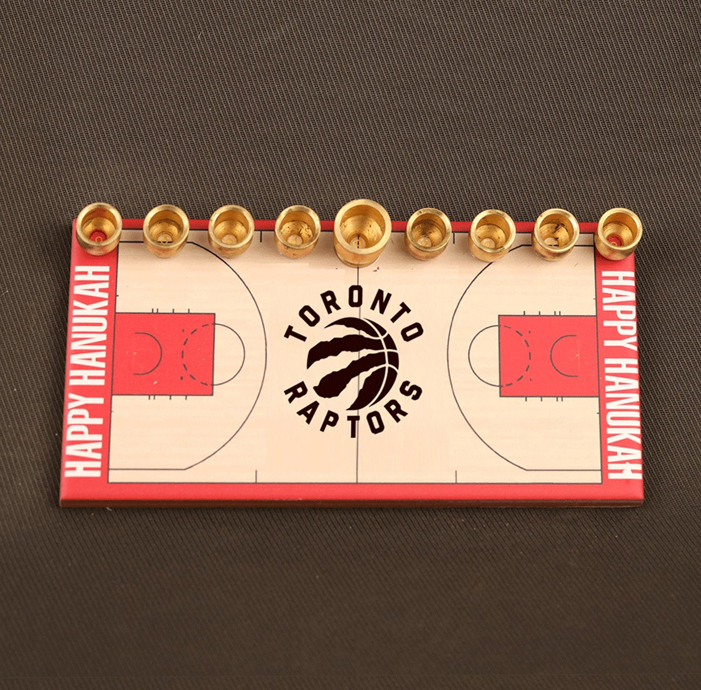 NBA Basketball menorah