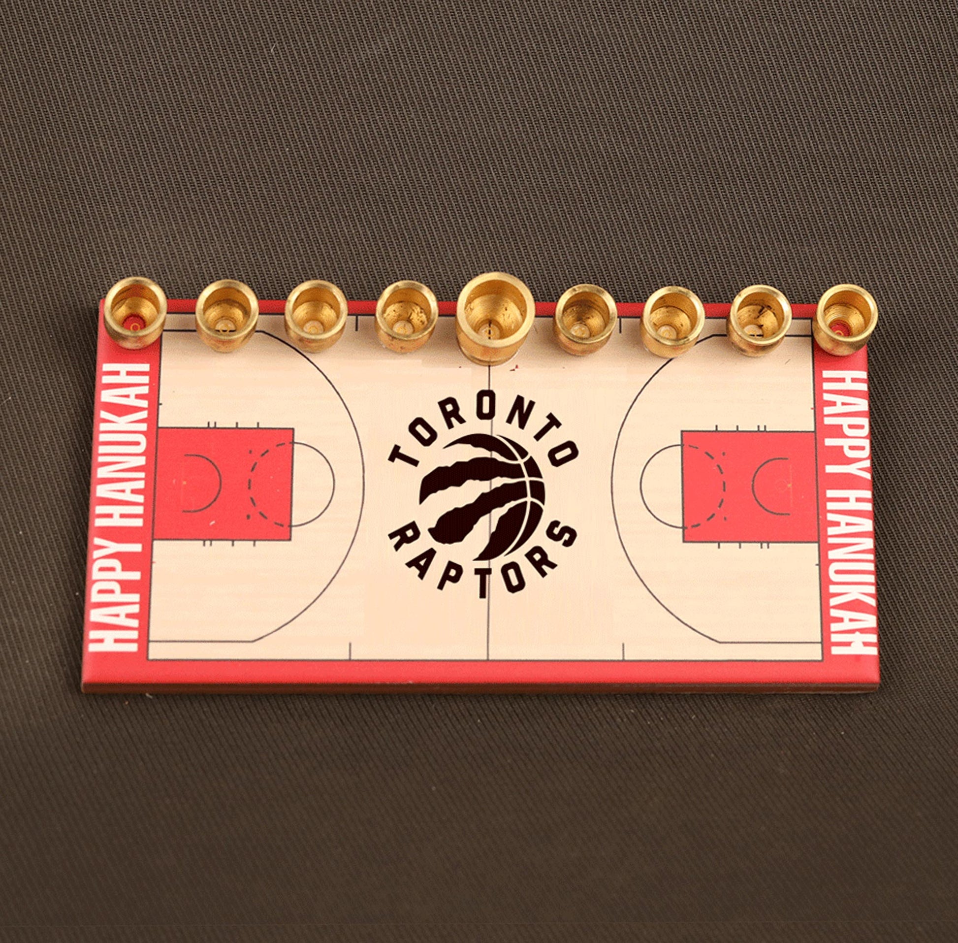 NBA Basketball menorah