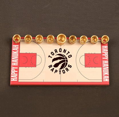 San Antonio Spurs Basketball Menorah