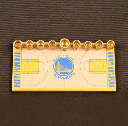 NBA Basketball menorah