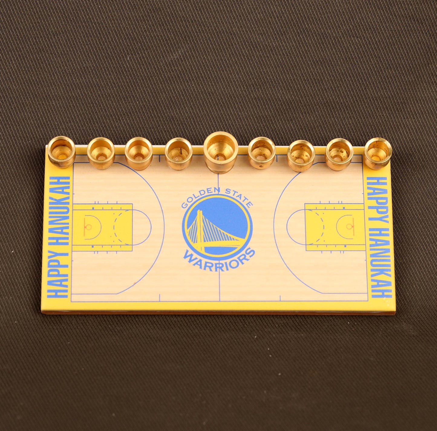 Miami Heat Basketball Menorah